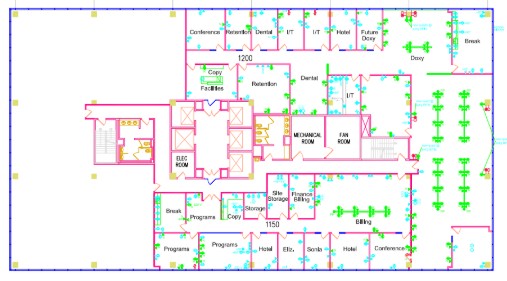 St. Johns Health – Pac Pointe Project – 6th and 11th Floor TI – Electrical Design