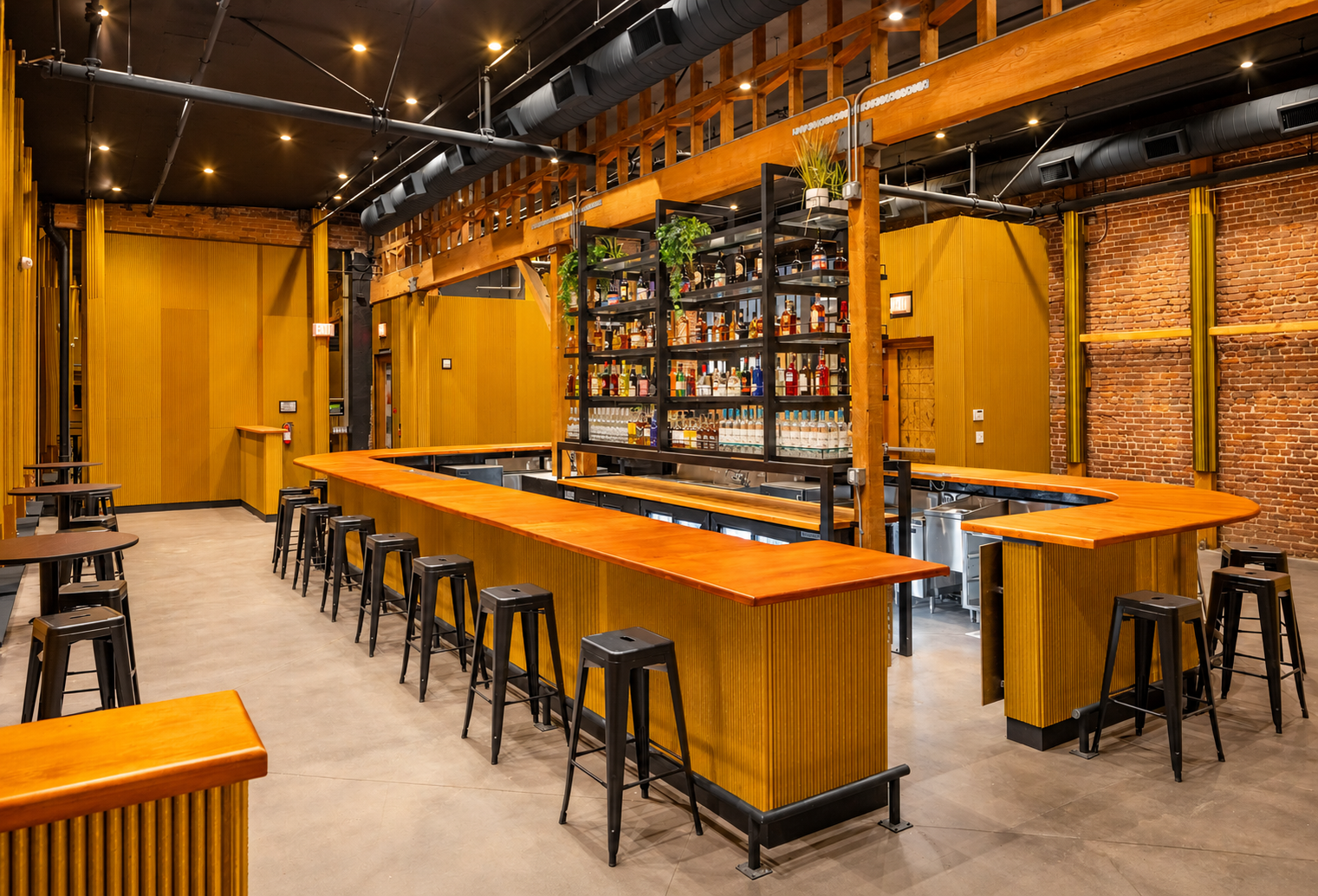 MEP engineering for bar architects – 7th Mateo Bar, a 2,800-square-foot hospitality tenant improvement and food-and-beverage renovation in Los Angeles, California.