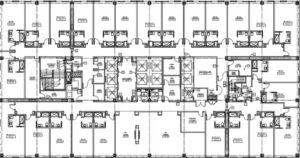 MEP engineering for senior living architects – 600 Commonwealth 339,746-square-foot, 19-story office-to-senior-living adaptive reuse in Los Angeles.