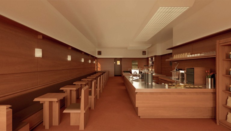 MEP engineering for restaurant architects – Iron & Kin 1,614-square-foot all-electric cafe renovation in Culver City, California.