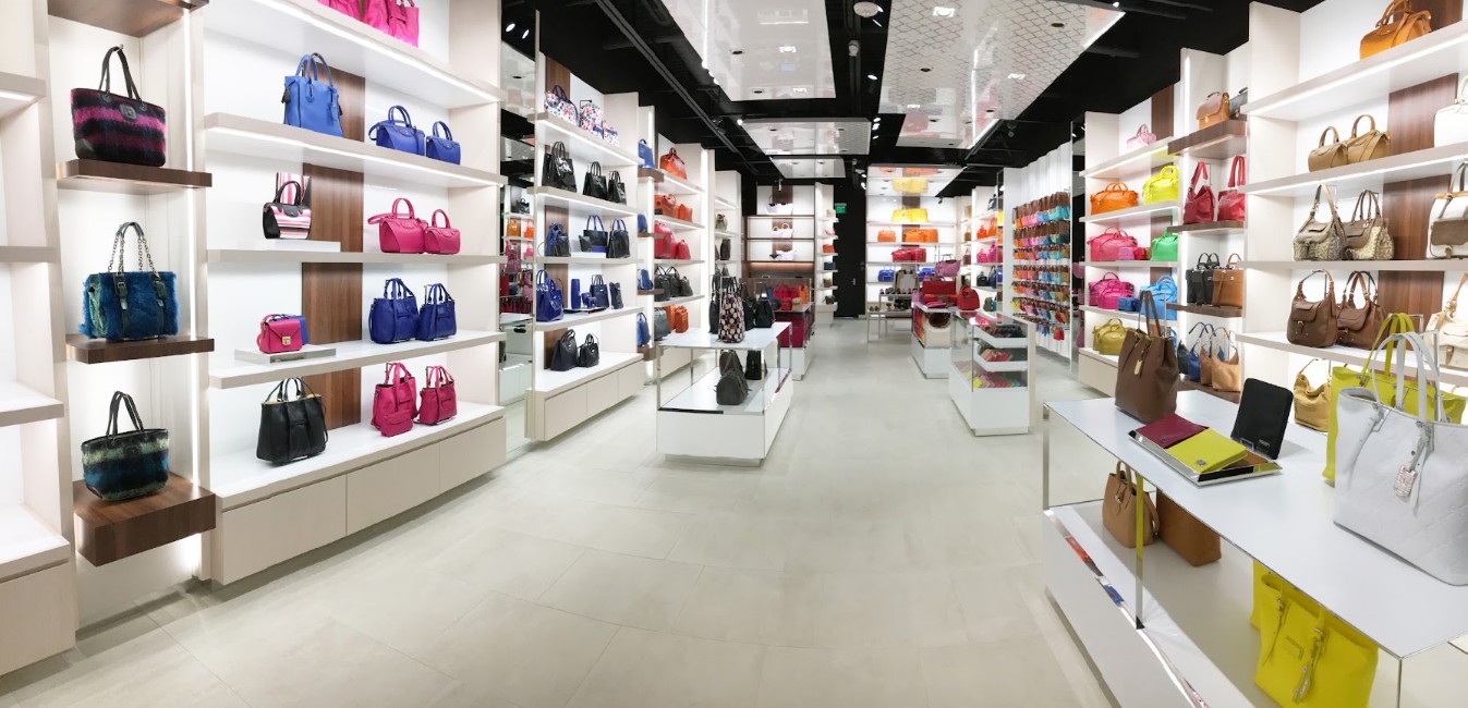 MEP engineering for luxury retail architects – Longchamp boutique renovation at San Francisco Premium Outlets in Livermore, California.