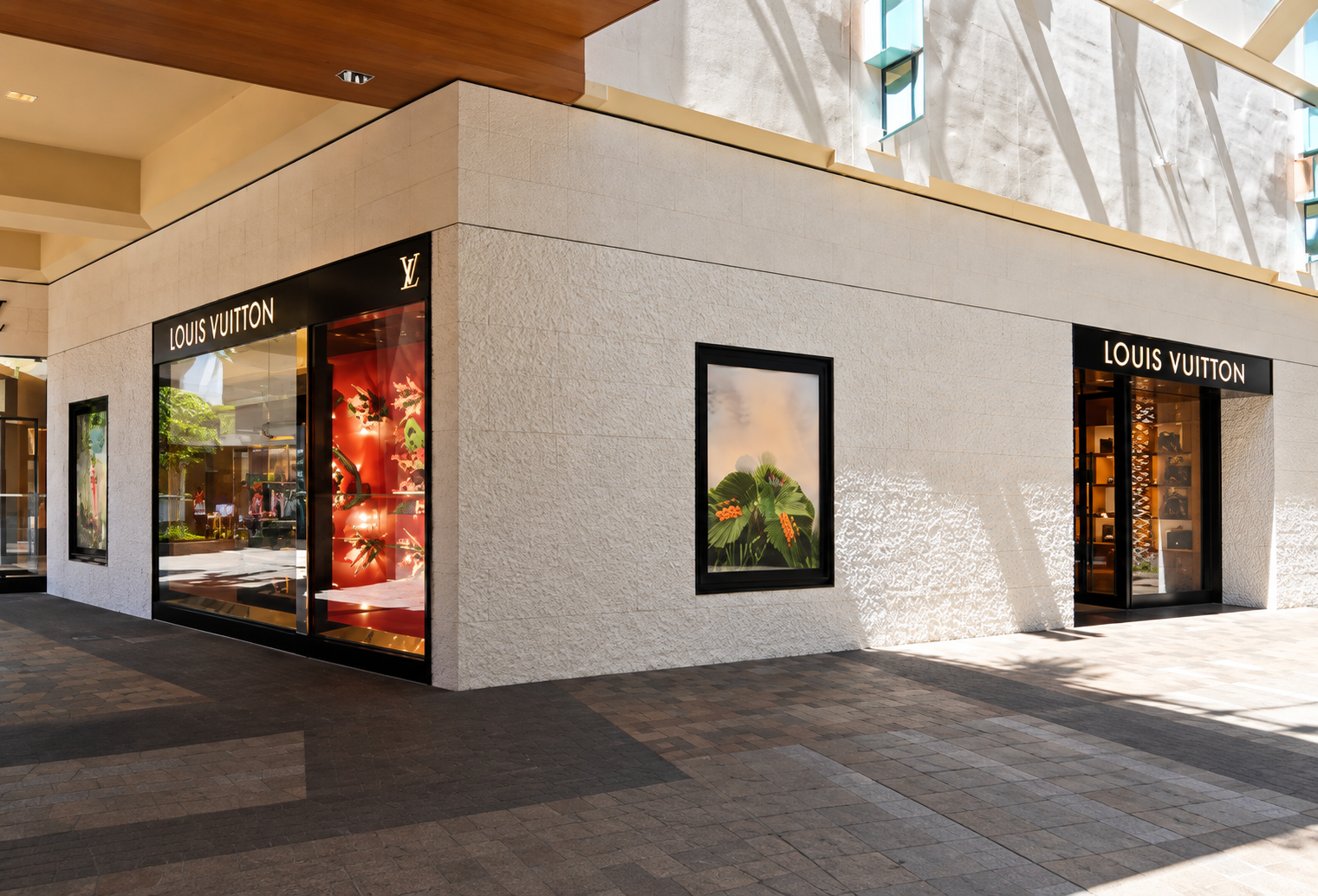 MEP engineering for luxury retail architects – Louis Vuitton Fashion Valley renovation and expansion with phased construction and remote back-of-house space in San Diego.