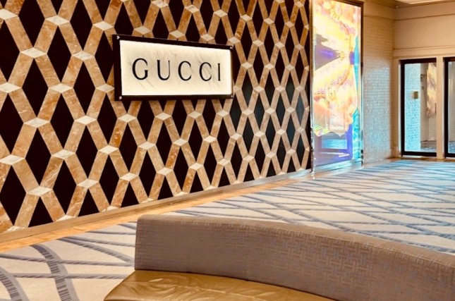 MEP engineering for luxury retail architects – Gucci South Coast Plaza 17,500-square-foot, two-story luxury store renovation in Costa Mesa, California.