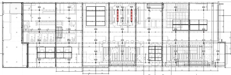 MEP engineering for office renovation architects – Salt Building commercial renovation in Los Angeles, California.