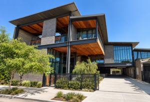 MEP engineering for office architects – VaynerMedia 13,500-square-foot, four-level Schaefer Building office renovation in Culver City, California.