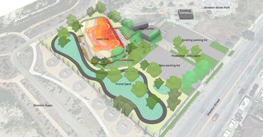 MEP engineering for recreation center architects – Southeast Valley Roller Rink and Recreation Center, a 20,000-square-foot community development in Sun Valley, California.