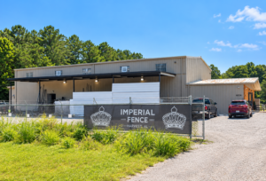 MEP engineering for industrial architects – Imperial Fence 5,100-square-foot warehouse and office renovation in Harvest, Alabama, with new mechanical, electrical, and plumbing systems.